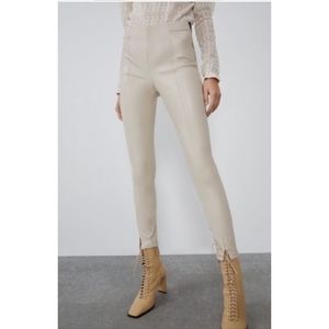 🆕️• Zara Leather Pants •